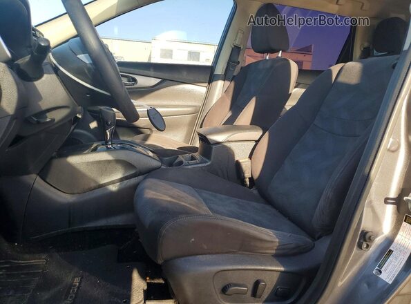 KNMAT2MV4GP704880 2016 NISSAN ROGUE Charcoal Widok wnętrza z przodu
