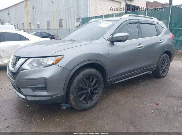 KNMAT2MV4JP526394 2018 NISSAN ROGUE Gray Передня ліва чверть