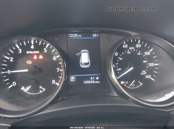 KNMAT2MV4JP526394 2018 NISSAN ROGUE Gray Вид задніх сидінь