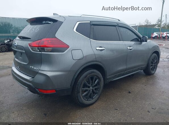 KNMAT2MV4JP526394 2018 NISSAN ROGUE Gray Задня права чверть