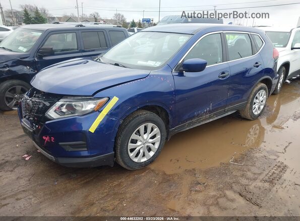 KNMAT2MV4JP573313 2018 NISSAN ROGUE Blue 