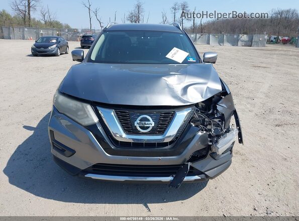 KNMAT2MV5JP584787 2018 NISSAN ROGUE Silver Սարքավորումների վահանակի տեսք