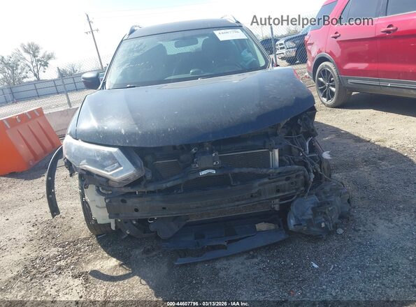 KNMAT2MV6HP576319 2017 NISSAN ROGUE Black Սարքավորումների վահանակի տեսք