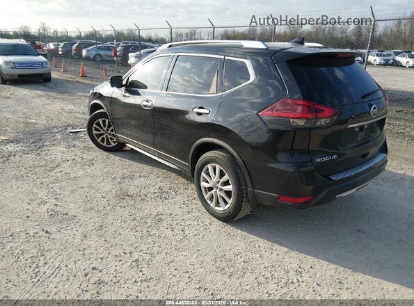 KNMAT2MV7HP524990 2017 NISSAN ROGUE Black Tył lewy