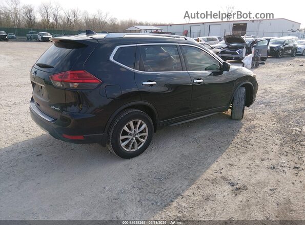 KNMAT2MV7HP524990 2017 NISSAN ROGUE Black Tył prawy