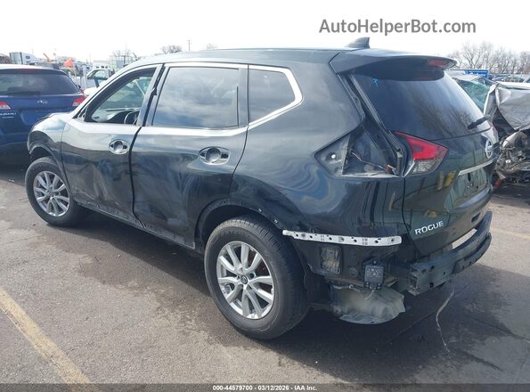 KNMAT2MV7HP616892 2017 NISSAN ROGUE Черный Задняя левая четверть
