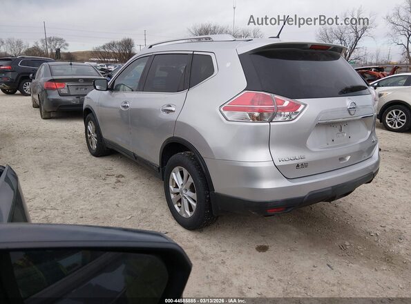 KNMAT2MV8GP694306 2016 NISSAN ROGUE Silver უკანა მარცხენა