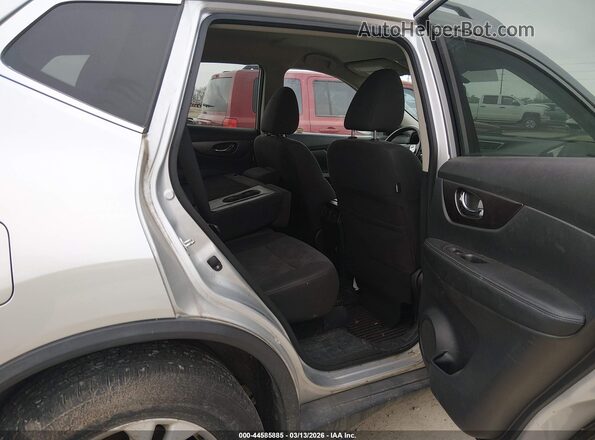KNMAT2MV8GP694306 2016 NISSAN ROGUE Silver VIN კოდის სტიკერის ხედი
