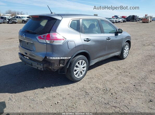KNMAT2MV8GP736683 2016 NISSAN ROGUE Gray 