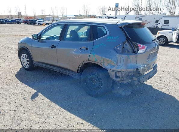 KNMAT2MV8GP736683 2016 NISSAN ROGUE Gray 