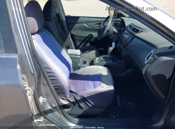 KNMAT2MV8GP736683 2016 NISSAN ROGUE Gray 