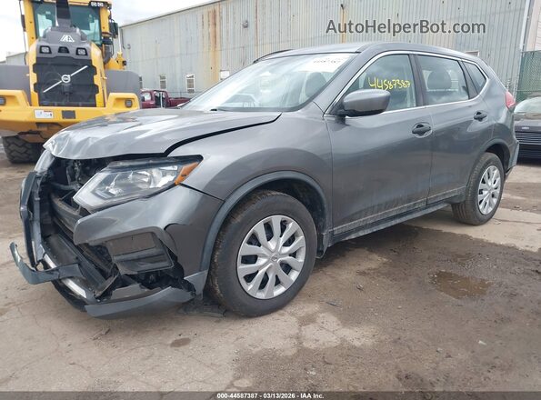 KNMAT2MV9HP558137 2017 NISSAN ROGUE Gray Front left