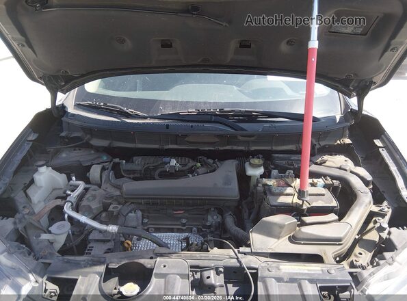 KNMAT2MVXJP593355 2018 NISSAN ROGUE Black Հետևի տեսք