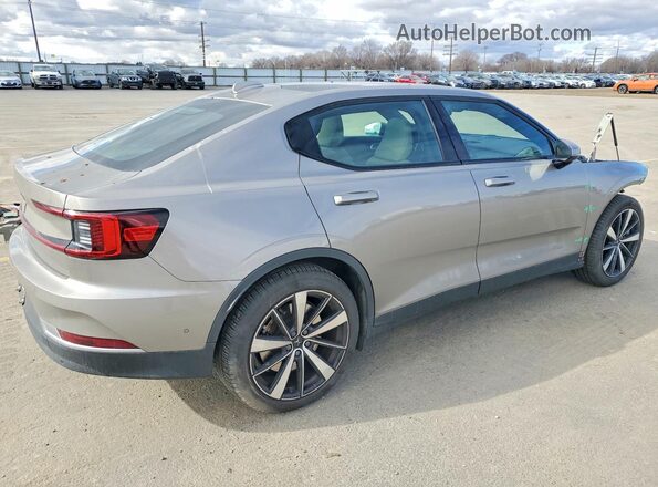 LPSED3KA7ML008501 2021 POLESTAR 2 Желто-коричневый Задняя правая четверть
