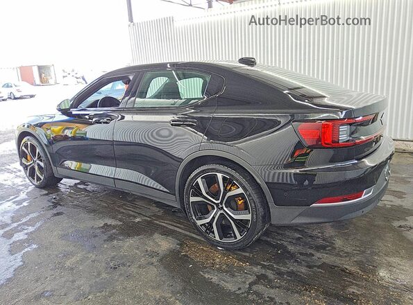 LPSED3KA8ML010631 2021 POLESTAR 2 Черный Задняя левая четверть