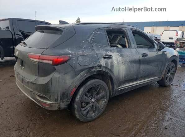 LRBAZLR41PD018915 2023 BUICK ENVISION Black Trasero derecho