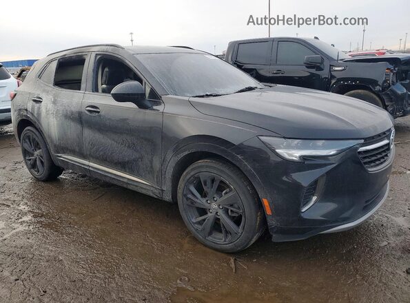LRBAZLR41PD018915 2023 BUICK ENVISION Black Delantero derecho