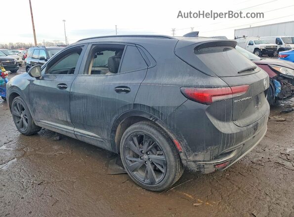 LRBAZLR41PD018915 2023 BUICK ENVISION Black Trasero izquierdo