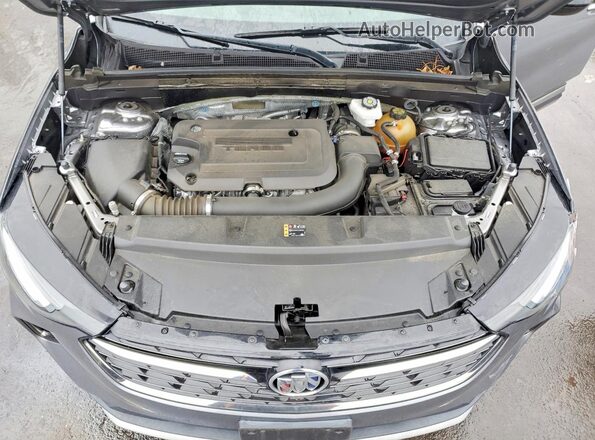 LRBAZLR44MD164169 2021 BUICK ENVISION Gray Vista del compartimento del motor