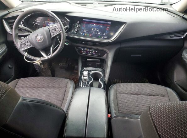 LRBAZLR44MD164169 2021 BUICK ENVISION Gray Vista del salpicadero
