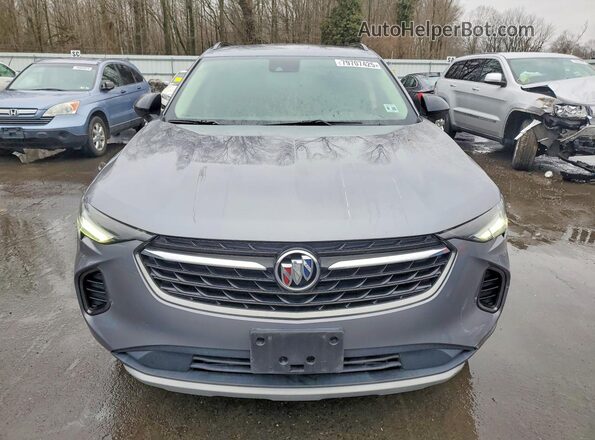 LRBAZLR44MD164169 2021 BUICK ENVISION Gray Vista frontal