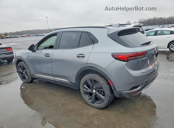 LRBAZLR44MD164169 2021 BUICK ENVISION Gray Trasero izquierdo