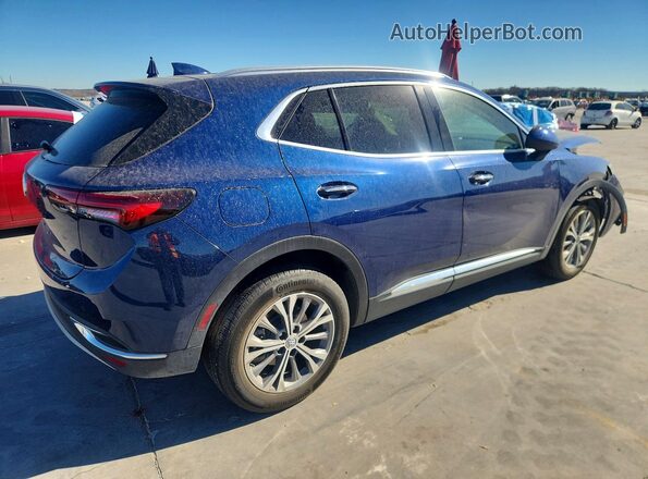 LRBAZLR45ND138388 2022 BUICK ENVISION Blue Rear right