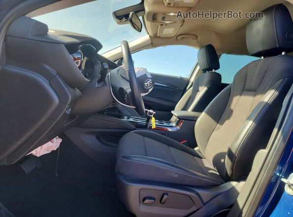LRBAZLR45ND138388 2022 BUICK ENVISION Blue Front interior view
