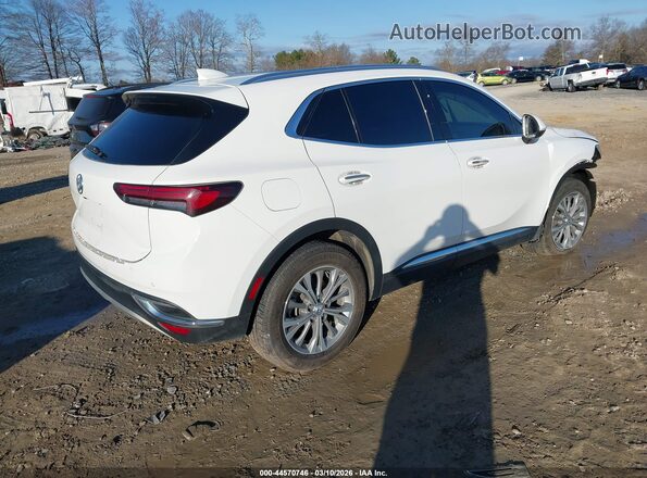 LRBAZLR46ND053902 2022 BUICK ENVISION White Rear right