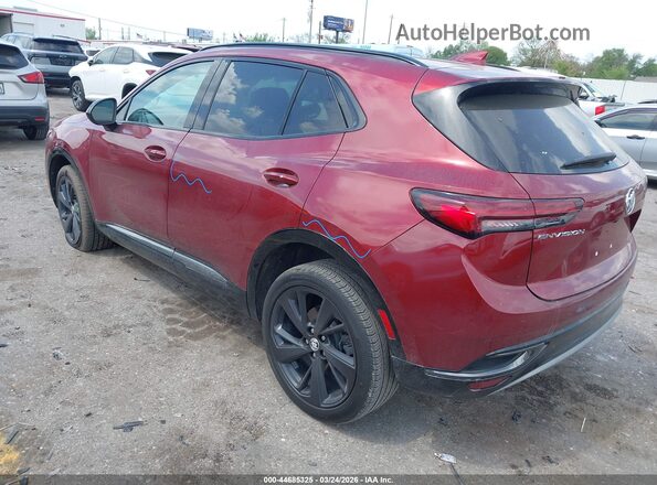 LRBAZLR46PD067480 2023 BUICK ENVISION Красный Задняя левая четверть