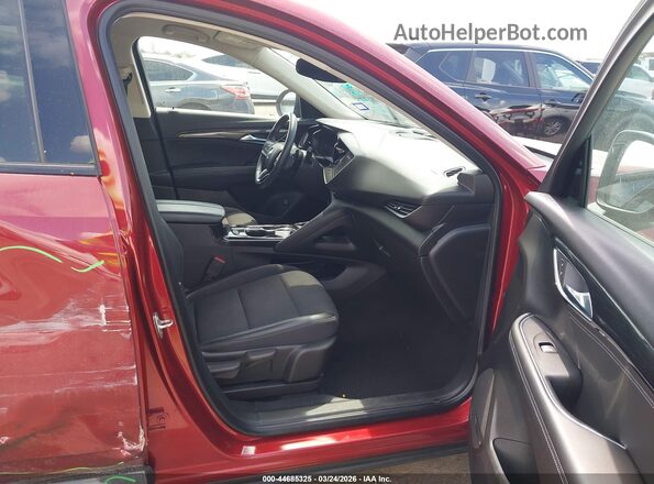 LRBAZLR46PD067480 2023 BUICK ENVISION Красный Вид салона спереди