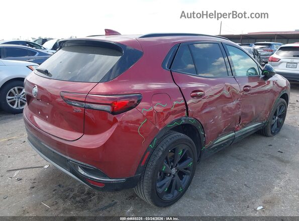 LRBAZLR46PD067480 2023 BUICK ENVISION Красный Задняя правая четверть