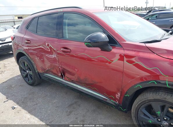 LRBAZLR46PD067480 2023 BUICK ENVISION Красный Вид спереди