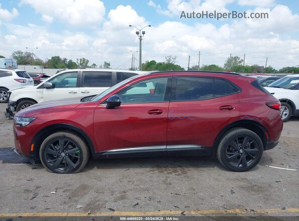LRBAZLR46PD067480 2023 BUICK ENVISION Красный Панорамный вид салона 360°