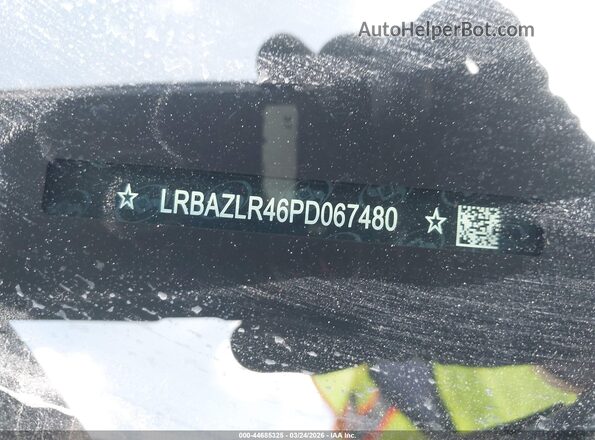LRBAZLR46PD067480 2023 BUICK ENVISION Красный Вид подкапотного пространства