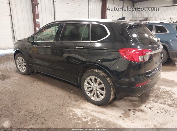 LRBFX1SAXJD007600 2018 BUICK ENVISION Black Задня ліва чверть