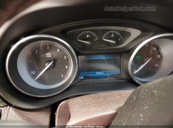 LRBFX1SAXJD007600 2018 BUICK ENVISION Black Вид задніх сидінь