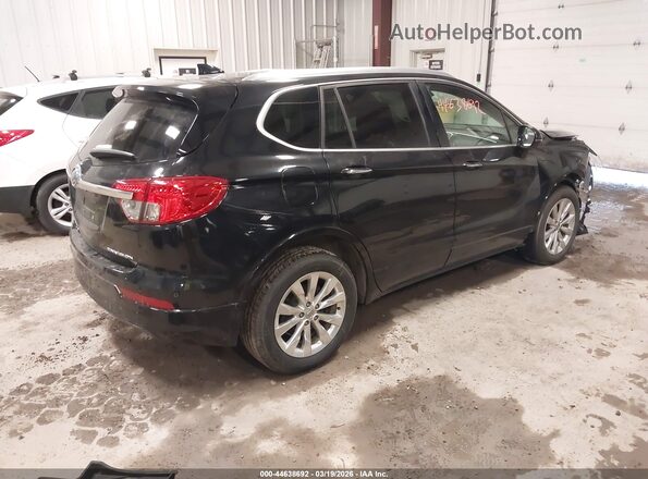 LRBFX1SAXJD007600 2018 BUICK ENVISION Black Задня права чверть
