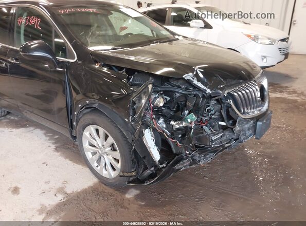 LRBFX1SAXJD007600 2018 BUICK ENVISION Black Вид спереду