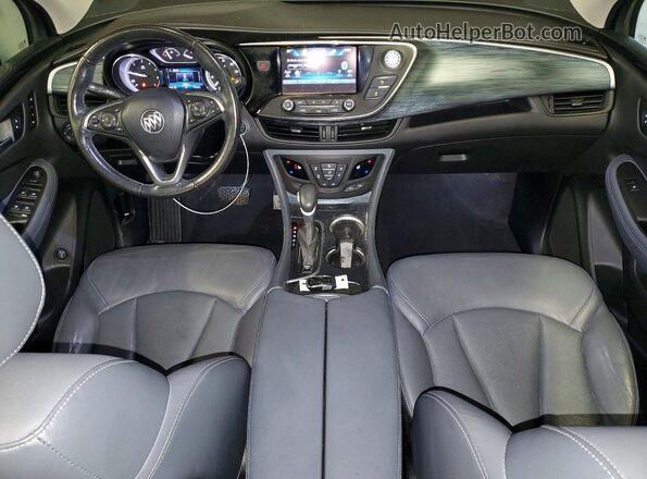LRBFX2SA5KD008743 2019 BUICK ENVISION Black Առջևի վահանակի տեսք