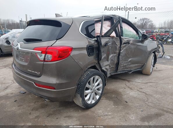 LRBFX3SX0JD005757 2018 BUICK ENVISION Brown Tył prawy