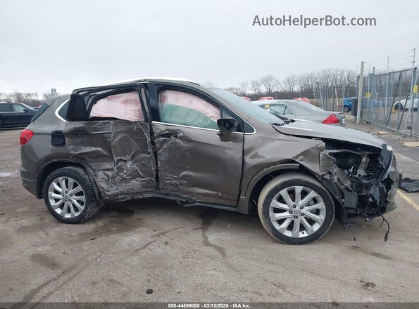 LRBFX3SX0JD005757 2018 BUICK ENVISION Brown Widok wnętrza 360 stopni