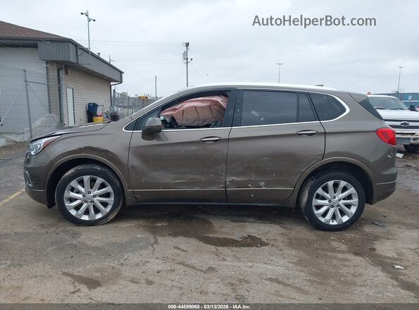 LRBFX3SX0JD005757 2018 BUICK ENVISION Brown 