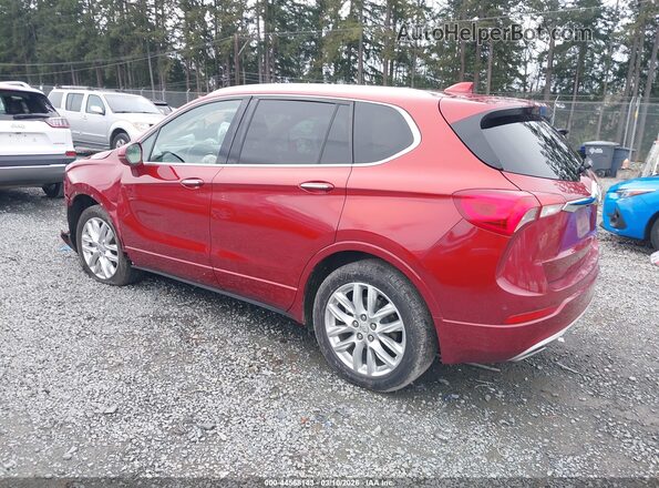 LRBFX3SX2LD103403 2020 BUICK ENVISION Red Rear left