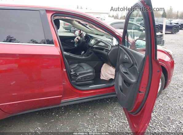 LRBFX3SX2LD103403 2020 BUICK ENVISION Red Front interior view