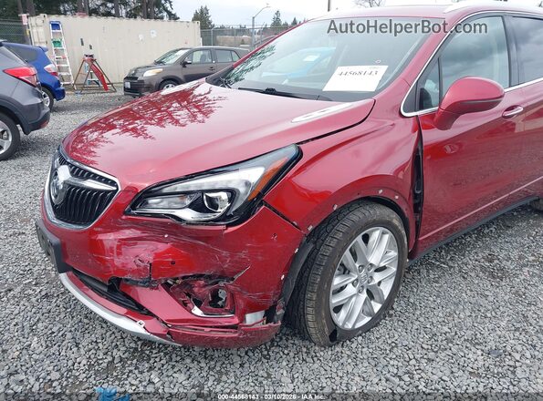 LRBFX3SX2LD103403 2020 BUICK ENVISION Red Front view