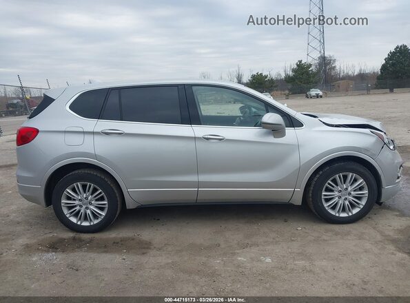 LRBFXASA0HD124225 2017 BUICK ENVISION Silver Սալոնի հետևի տեսք