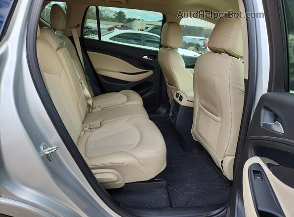 LRBFXASA8HD007427 2017 BUICK ENVISION Серебряный Вид задней части салона