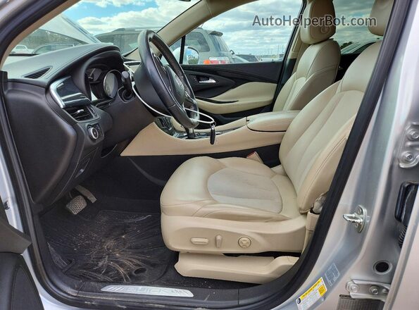 LRBFXASA8HD007427 2017 BUICK ENVISION Серебряный Вид салона спереди