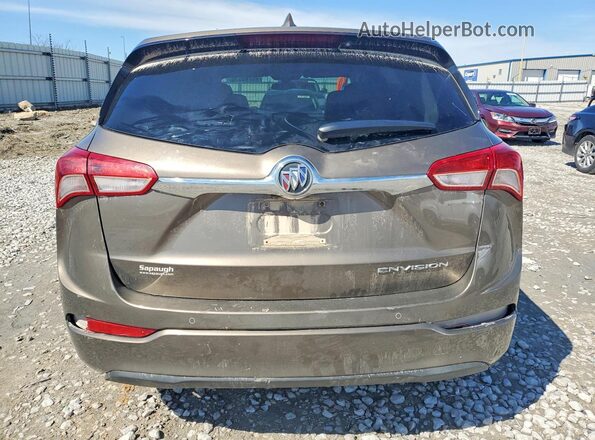 LRBFXBSA3KD017893 2019 BUICK ENVISION Brown Հետևի տեսք